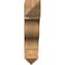 Ekena Millwork Funston Arts & Crafts Smooth Bracket, Western Red Cedar, 5 1/2"W x 24"D x 24"H BKT06X24X24FST03SWR - alternate 2